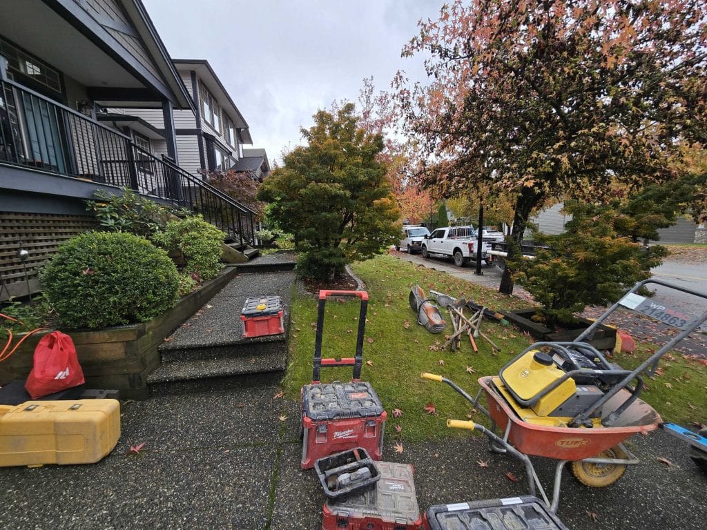 excavation and levelling